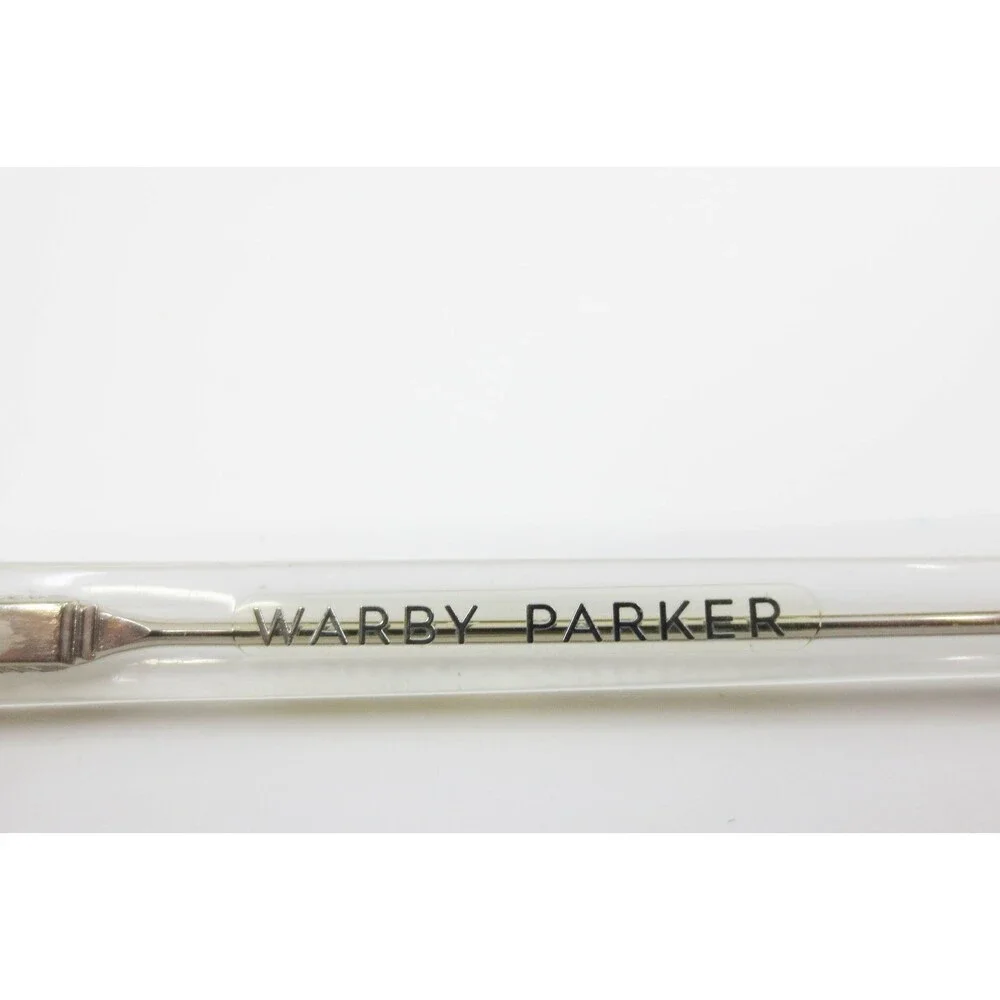 Warby Parker Elio W 500 Clear Square Eyeglasses Frames 50-20-145 Transparent
